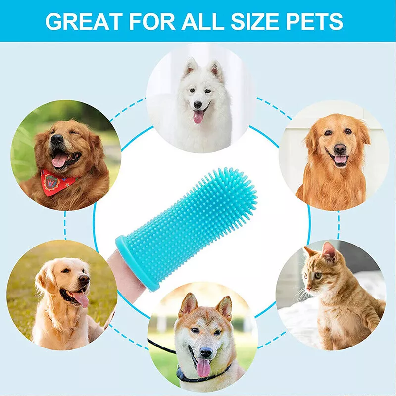 Dog/Cat Super Soft Silicone Toothbrush